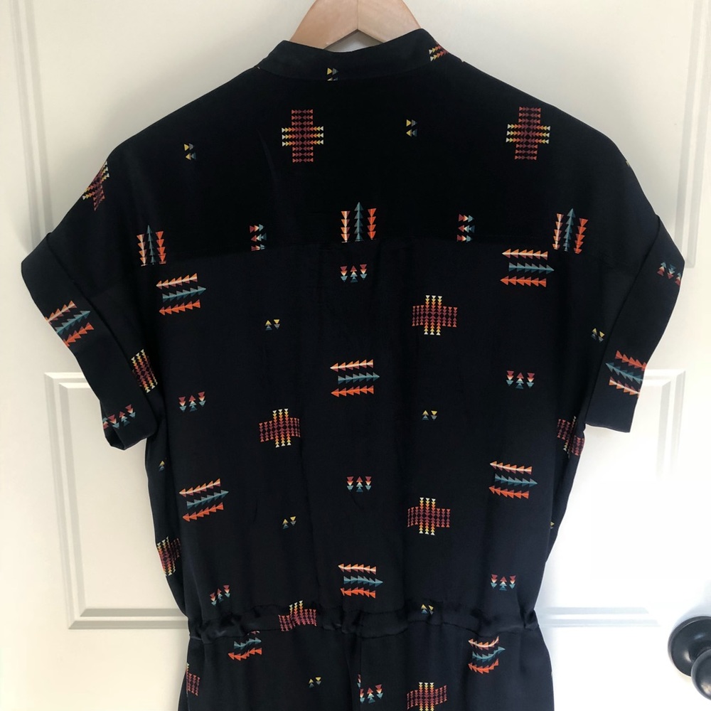 Pendleton Navy Patterned Jumpsuit - image 5